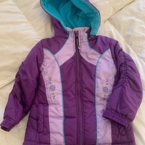 Toddler girl Rothschild snow jacket